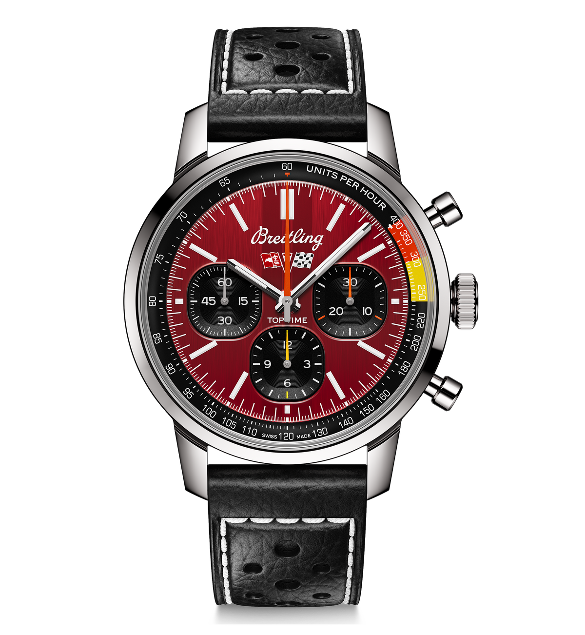 Breitling Top Time B01 Chevrolet Corvette 41mm Watch with Red Dial