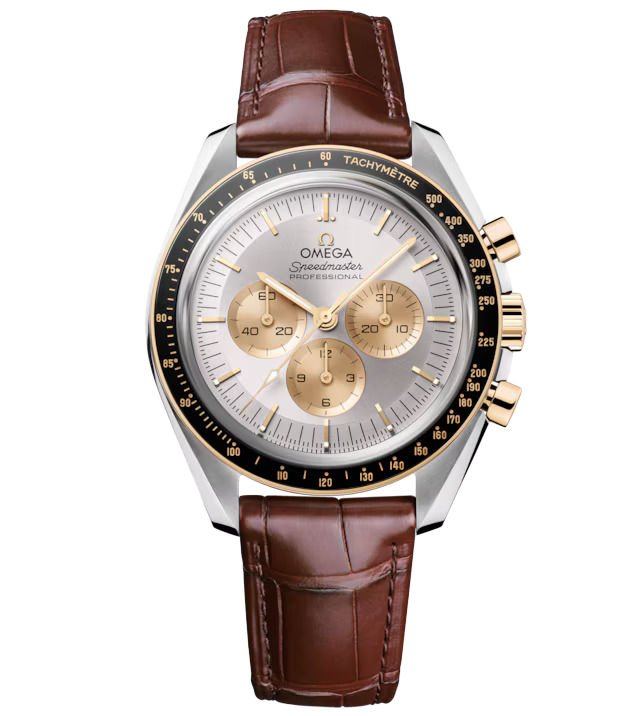 OMEGA Speedmaster Moonwatch Professional, 42mm with Brown Leather Strap